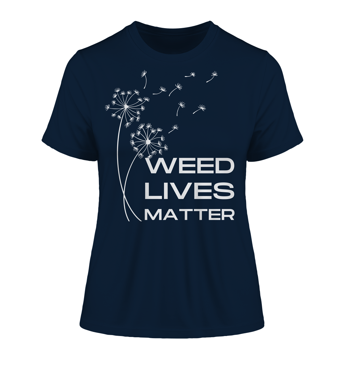 Weed lives matter Pusteblume - Damen Bio Premium T-Shirt