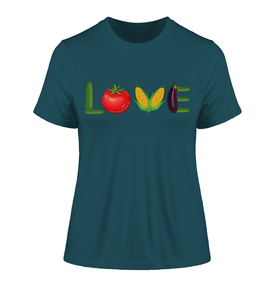 LOVE - Damen Bio Premium T-Shirt